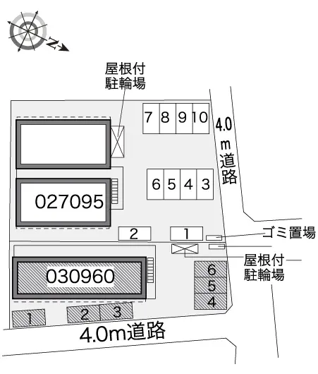 ★手数料０円★上尾市西宮下　月極駐車場（LP）